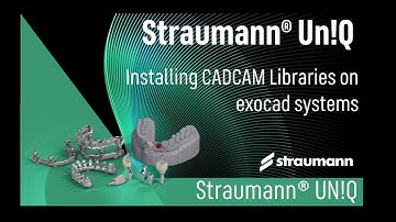 Installing CADCAM Libraries on exocad Systems