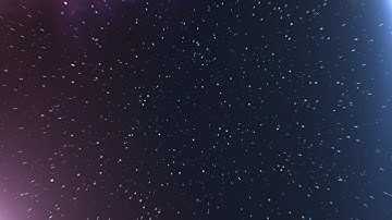 Outer Space Flying Stars - Motion Graphics