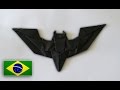 Origami: Batman Batarang / Bumerangue do Batman ( Jeremy Shafer ) - Instruções em Português PT BR