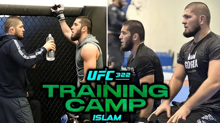 UFC 322 Inside Camp Islam Makhachev Training Camp With New Big And Scary Look