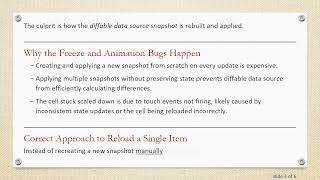 Fixing UICollectionView Freezes and Cell Update Issues with NSDiffableDataSourceSnapshot