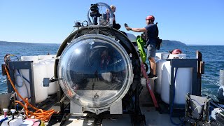 Dive to the bottom of Puget Sound in OceanGate's Cyclops 1 submersible