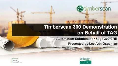 Demo of TimberScan | AP Processing Automation for Contractors