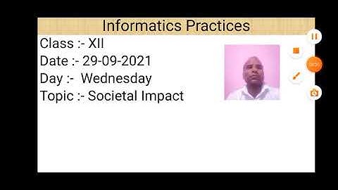 Class XII Informatics Practices 29 09 2021 By Mr  Praveen Singh