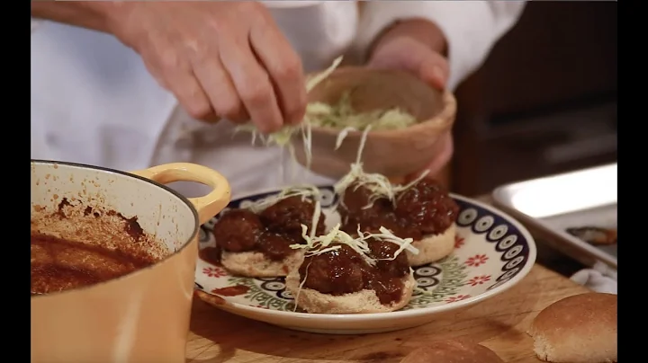 Adn Medrano Cooks Chile Ancho Meatballs