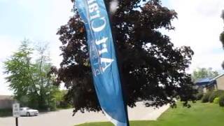 Feather flag Large front and back single sided