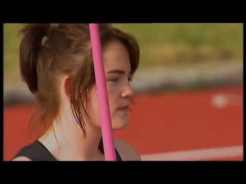 Athletics - Holly Robinson - women javelin throw F46 final - 2013 IPC
Athletics World C...