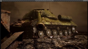 Unreal Engine 4 -UE5  Tank-IS-3-1944 UE4