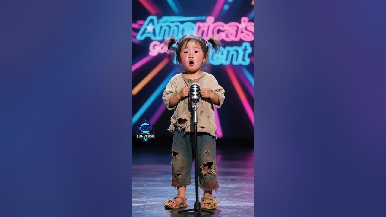 3-Year-Old Girl's Adorable Cover of Katy Perry's 'ROAR'! 😍🎤#baby#cute#talent#AGT