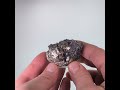 Vidéo: Pyrite, sphalérite, galène, Mine Huaron, Pérou, 130 grammes