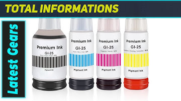 Unbeatable Pigment GI-25 Refill Ink for Canon MegaTank GX2020 GX1020