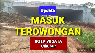 JALAN TOL CIMANGGIS CIBITUNG TERBARU | Situasi Terkini Terowongan Kota Wisata Cibubur