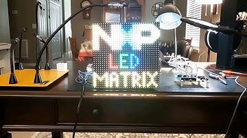 LED Matrix Driver for NXP MIMXRT1010-EVK