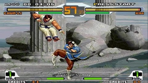 Chun Li Versus Kim Kaphwan | SNK versus Capcom