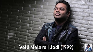 Velli Malare | Jodi (1999) | A.R. Rahman [HD]