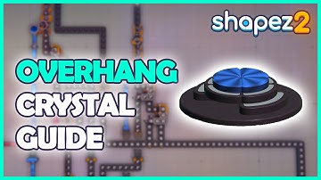 Overhanging Crystal Guide - Shapez 2 Tips & Tricks