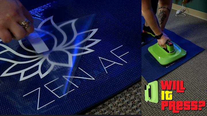 Pressing HTV on a Yoga Mat | Will it Press?