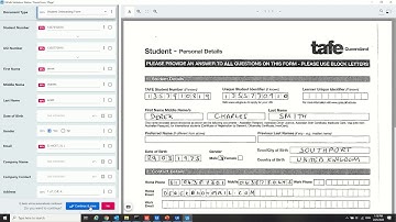 Extracting Data from Handwritten Forms