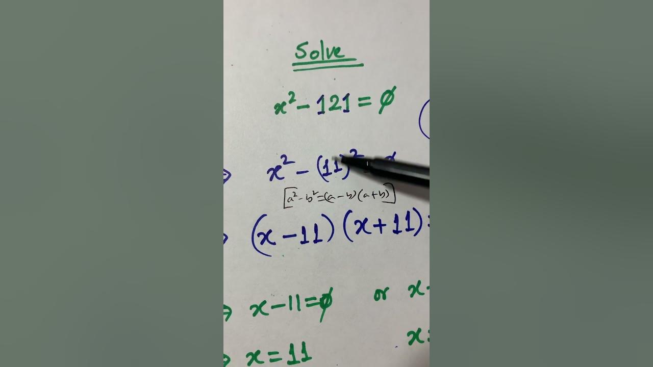 shortsviral-mathstricks-solve-x-2-121-0-youtube