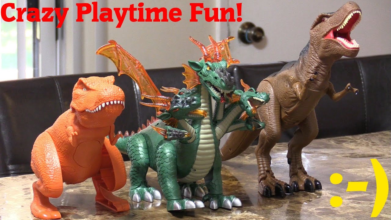 dino toys youtube