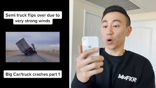 Reacting to Crazy Car Accidents On TikTok