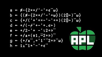 Four More APL Solutions in 10 Minutes!