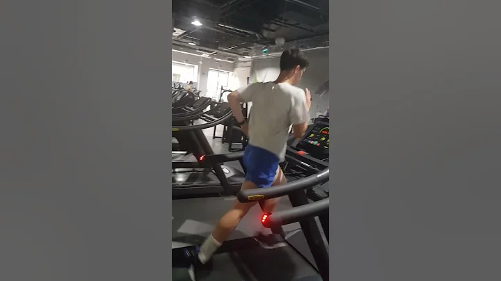 Beep test on treadmill🏊‍♂️🏊‍♂️🏊‍♂️⚽️