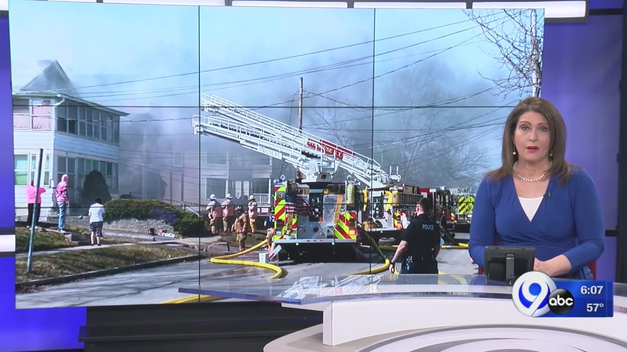 Multiple crews battle house fire on Milton Ave. in Syracuse - YouTube
