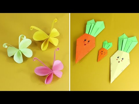 16 Simple Fun Paper Craft Anyone can Make | Easy Origami Paper DIYs for Beginners | Step by step
