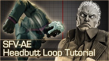 SFVAE Urien Headbutt Loop Tutorial