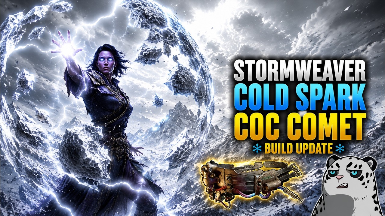 PoE 2 Stormweaver Spark - Cold Spark - Build Update | 0.5 Path of Exile 2