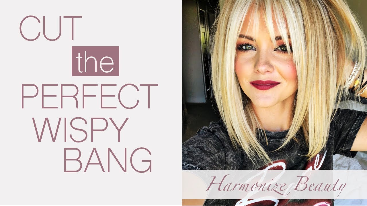 How To Get The Perfect Wispy Bangs Harmonize Beauty