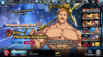 The Alchemist Code x Seven Deadly Sins | Escanor Summons | All Steps