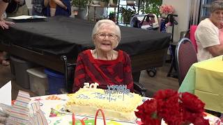 Residents, family celebrate Helen Frye’s 105th birthday