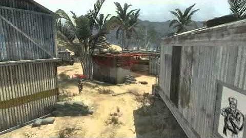 Black Ops Frag Triple Kill on Firing Range