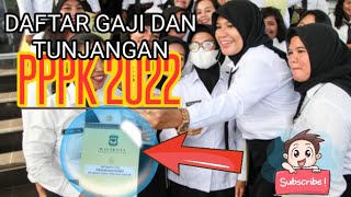 Daftar Gaji dan Tunjangan PPPK 2022 Tiap Golongan