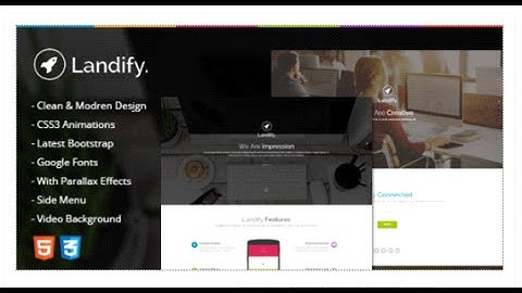 Landify - One Page Parallax by themesindustry | ThemeForest Download