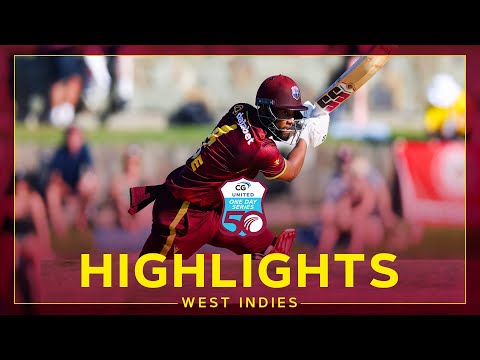 Highlights | West Indies v England | Hope Hits 68 But Visitors Win | 2nd CG United ODI