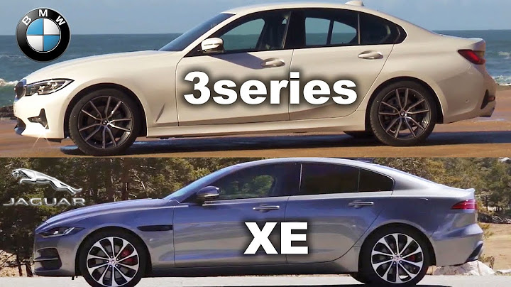BMW 3series vs Jaguar XE D180, Jaguar vs BMW, 3er vs XE
