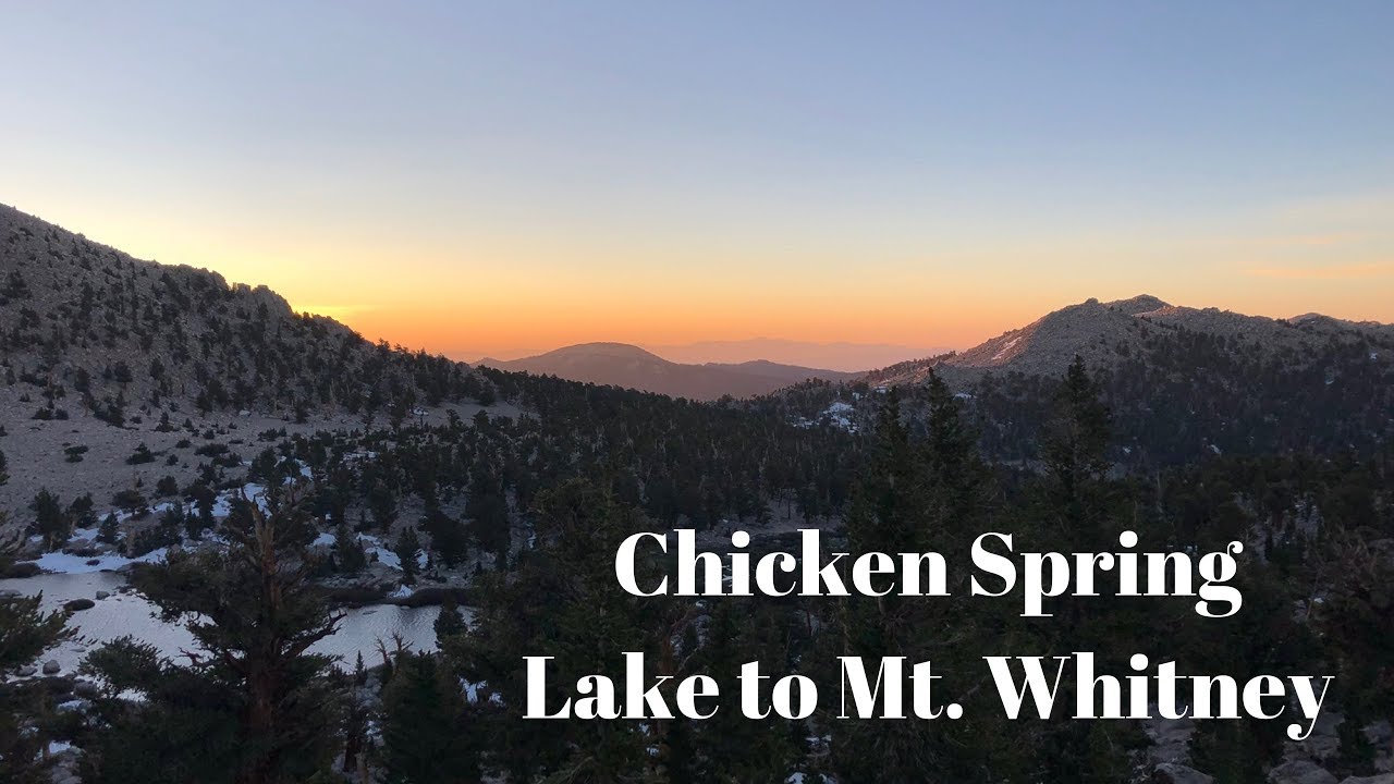 Pacific Crest Trail 2019 - Day 79 - Chicken Spring Lake to Mount ...