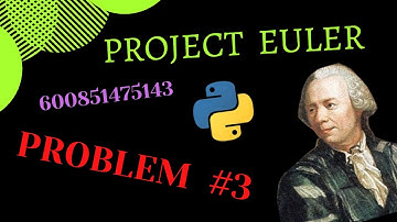PRIME FACTORS | Problem 3 | Project Euler in Python