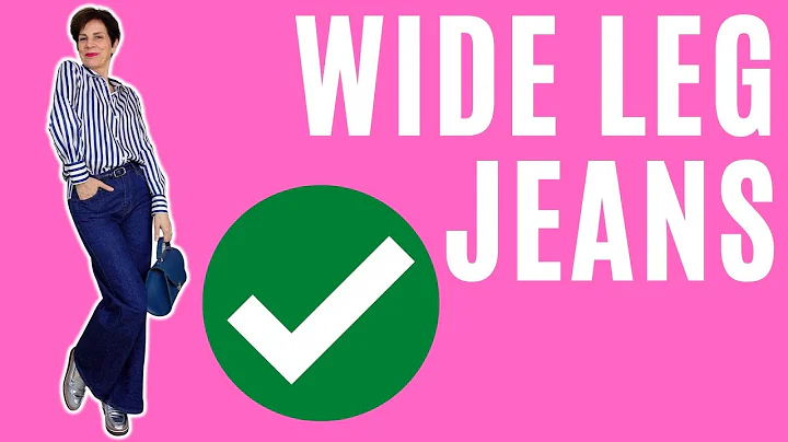 How To Style Wide Leg Jeans: Women Over 50