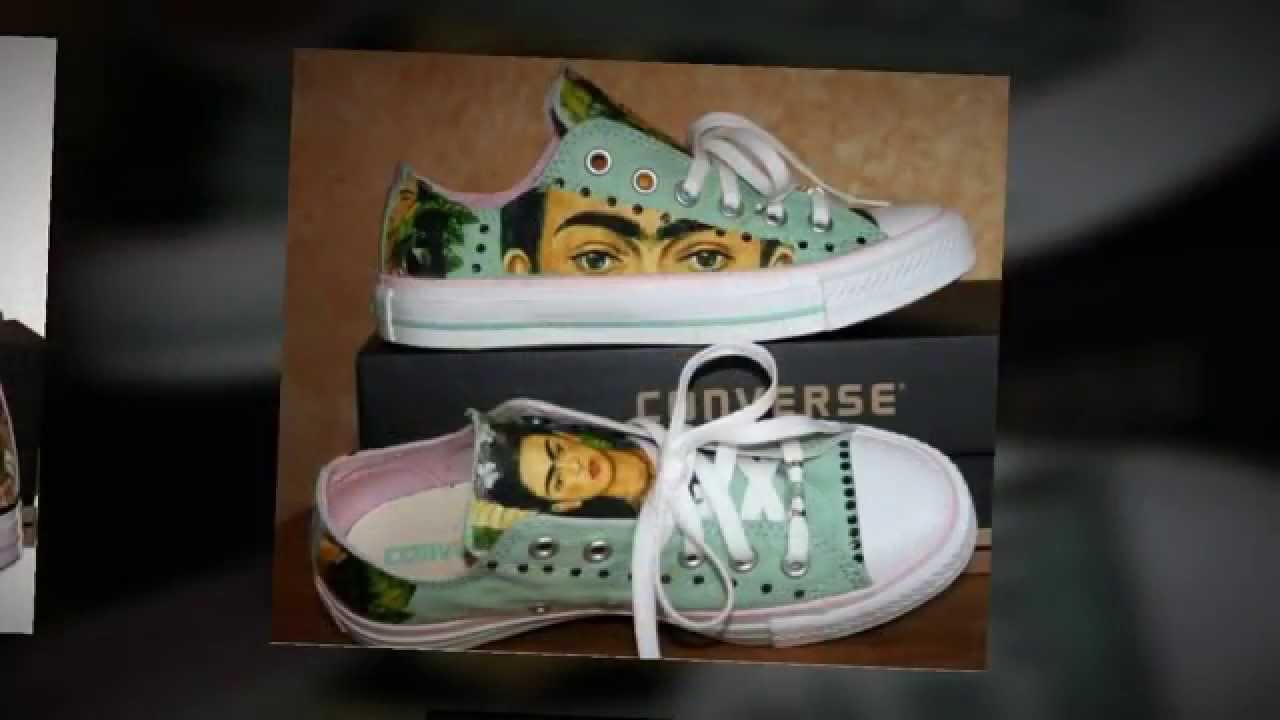 frida kahlo converse sneakers