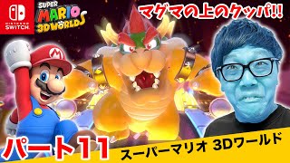 ヒカキンのスーパーマリオ3Dワールド実況 パート11【溶岩の上でクッパとバトル】【Nintendo Switch版】