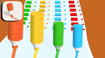 Crayon Rush 3D ​- All Levels Gameplay Android,ios (Levels 112-117)