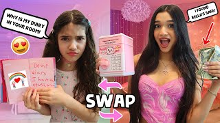 SWAPPING BEDROOMS WITH MY SISTER!! GONE WRONG***