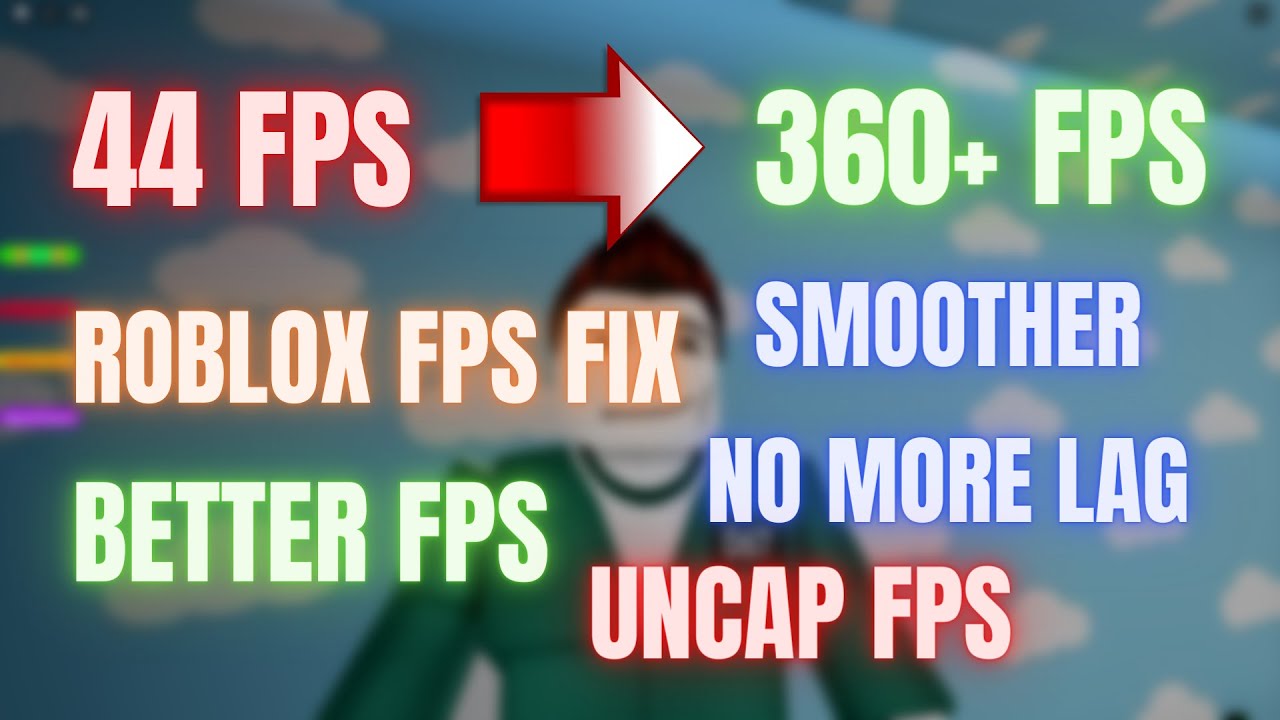 HOW TO FIX LAG AND BOOST FPS IN ROBLOX (UPDATED 2021) FPS UNLOCKER ...