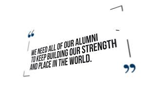 Alumni Making a Difference – Introduction to Episode 1