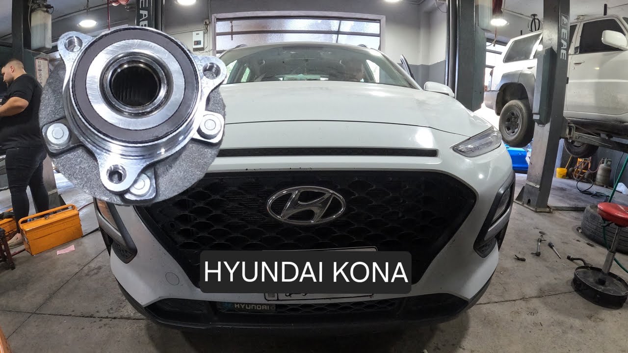 how to replace front wheel bearing ... hyundai kona 2018-2024 ( torque ...