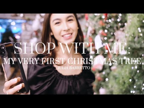 Shop with Me: My Very First Christmas Tree | Julia Barretto